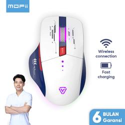 Review MOFii P6 Gaming Mouse Wireless RGB: Desain Futuristik, Fast Charging Type-C, & Ringan